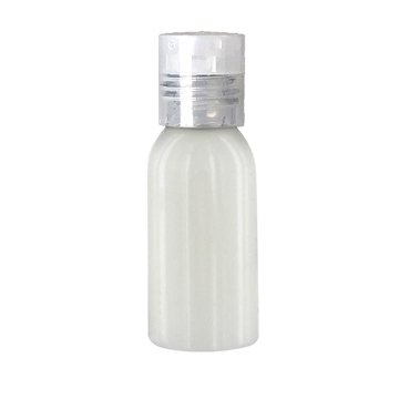 100 Promotional 1 oz SPF 50 Sunscreen in Clear Round Bottle - PABA ...