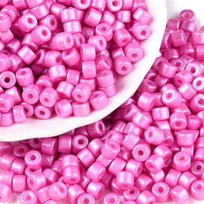 Baking Paint Pearlized Glass Seed Beads