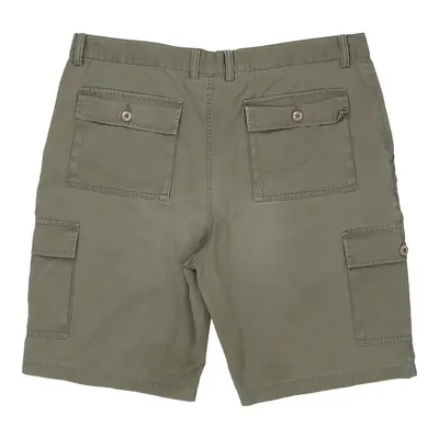 Blairmore Cargo Shorts - 40W 10L Khaki Cotton