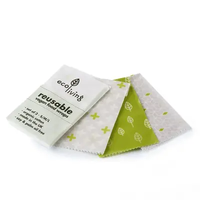 Vegan Food Wraps | Size: Set of 3