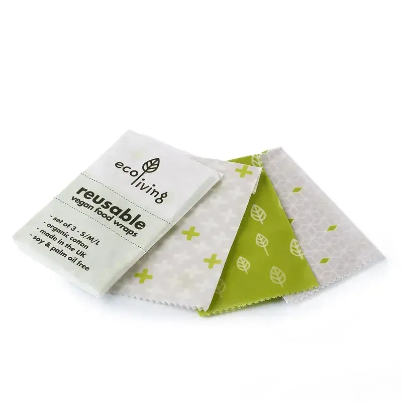 Vegan Food Wraps | Size: Set of 3