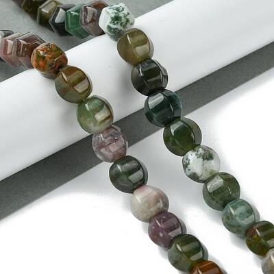 Natural Indian Agate Beads Strands