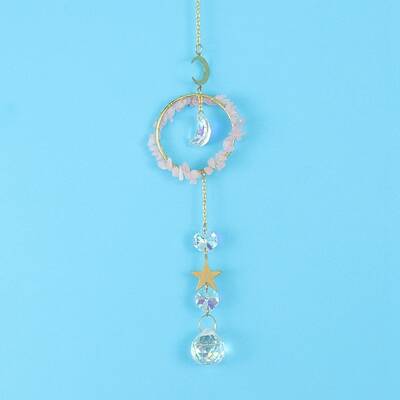 Glass & Brass Pendant Decorations