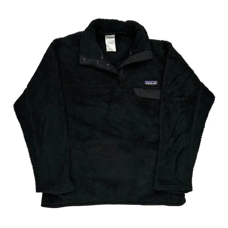 Patagonia Fleece - Large Black Polyester | Size: large