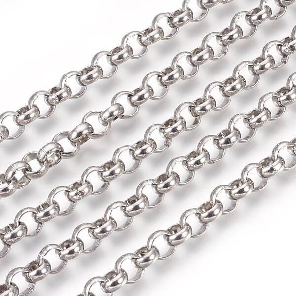 Tarnish Resistant 304 Stainless Steel Rolo Chains