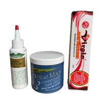 Virgin Hair Fertilizer, Bundle, and Conditioning Cream for Rapid and Healthy Hair Growth 125 g