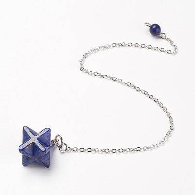 Chakra Natural Lapis Lazuli Dowsing Pendulums