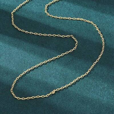 Brass Cable Chains Necklace for Women