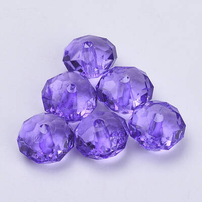 Transparent Acrylic Beads