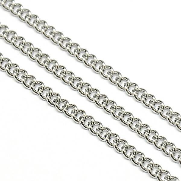 Tarnish Resistant 304 Stainless Steel Curb Chains