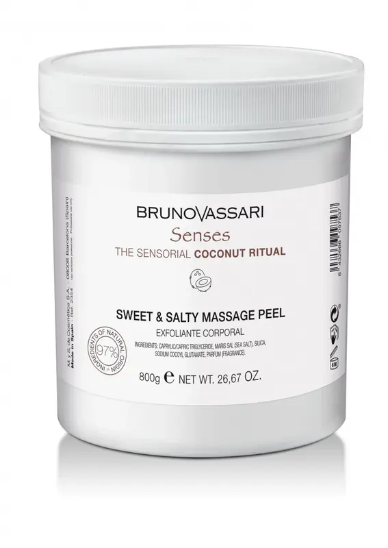 Bruno Vassari Sensi Coconut Oil Exfoliating Gel 650ml