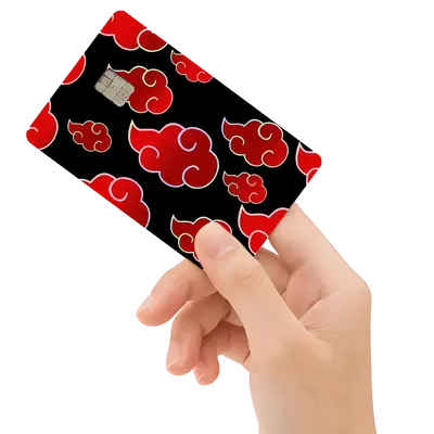 Anime Patterns Holographic Debit/Credit Card Decal