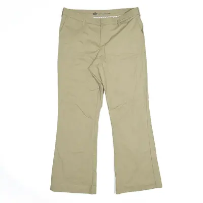 Trousers Beige Slim Bootcut Womens W34 L28