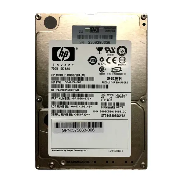 ST9146803SS Seagate 146GB 6Gb/s SAS 10000 2.5-inch 16MB Hard Drive