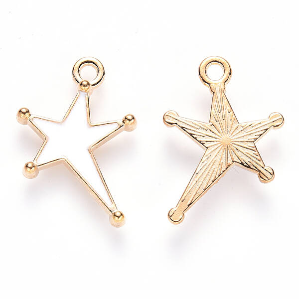 Alloy Enamel Pendants