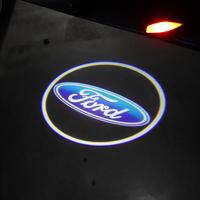 New HD 2 Car logo LED Wireless Courtesy door projector Shadow light Auto For BMW Volkswagen Honda Audi Mercedes-Benz Accessor...