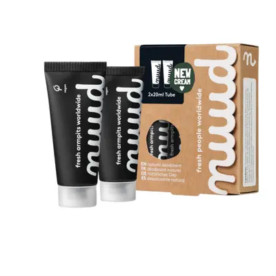 Nuud Smarter Pack, black cream deodorant (40 ml)