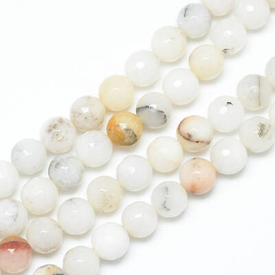 Natural Agate Bead Strands