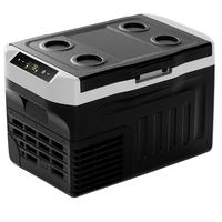 EUHOMY 12 Volt Refrigerator, 12V Car Fridge 22QT(21L) Portable Freezer(-4℉~68℉), Compressor Electric Cooler with 12/24V D...