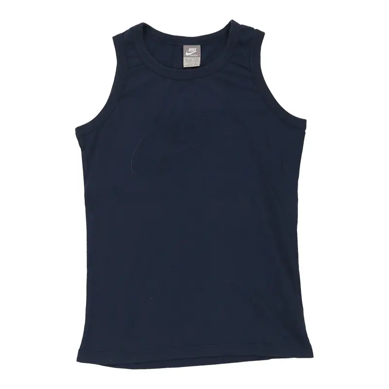 Nike Vest - Small Navy Cotton
