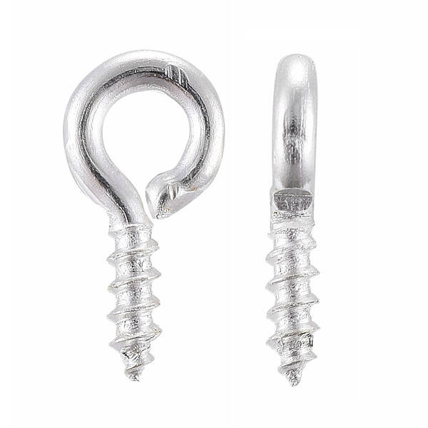 Iron Screw Eye Pin Peg Bails