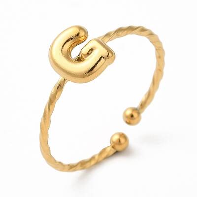 304 Stainless Steel Open Cuff Rings