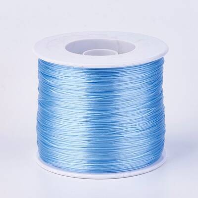 Flat Elastic Crystal String