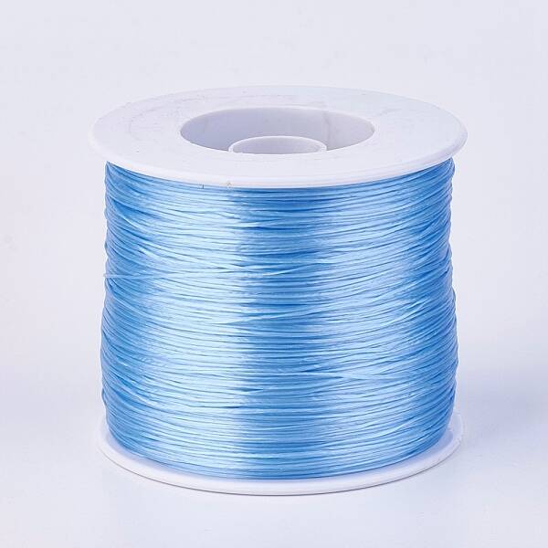Flat Elastic Crystal String