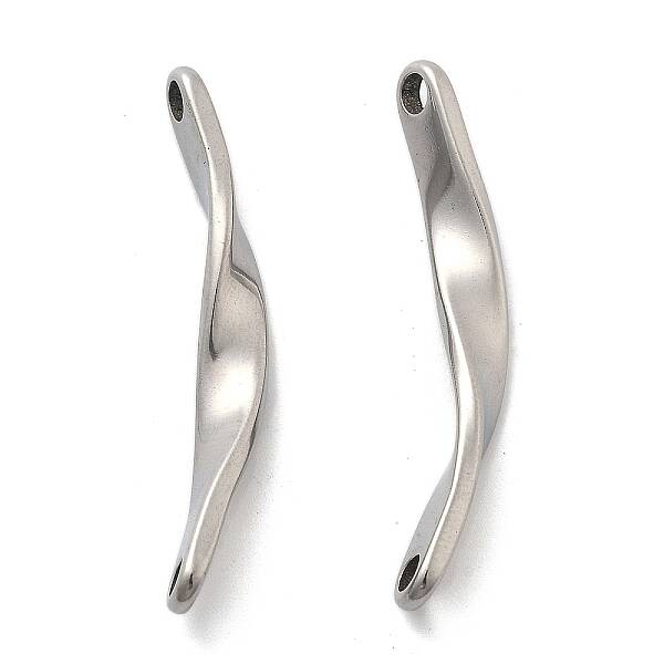 Anti-Tarnish 202 Stainless Steel Connector Charms