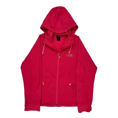 The North Face Hoodie - Medium Red Polyester Blend | Size: medium