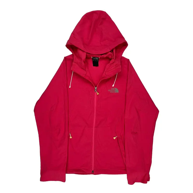 The North Face Hoodie - Medium Red Polyester Blend | Size: medium