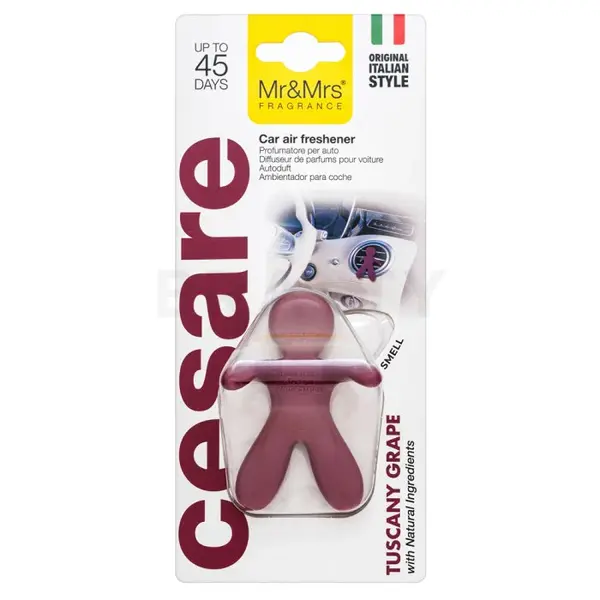 Mr&Mrs Fragrance Cesare Deodorante per Auto Uva Toscana