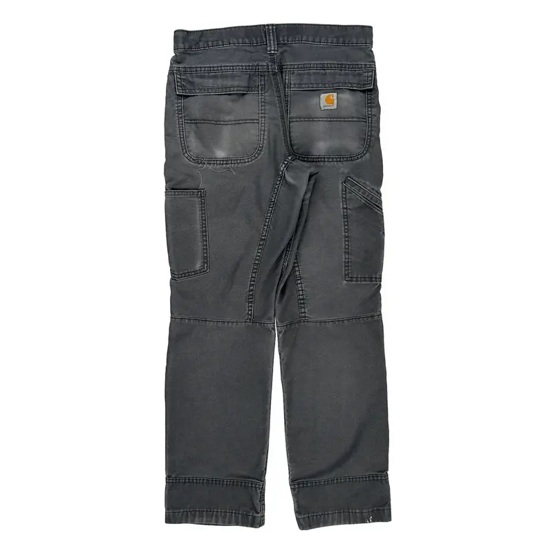 Carhartt Cargo Trousers - 30W 29L Grey Cotton Blend