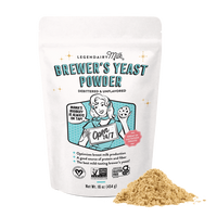 Brewer's Yeast Powder for Lactation Cookies (16oz)- Legendairy Milk - Support Breast Milk - Debittered, Unflavored, Non-GMO &...