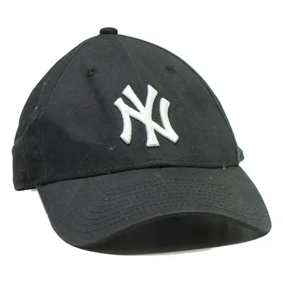 NEW ERA NY Mens Baseball Cap Black ONE SIZE