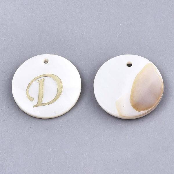 Natural Freshwater Shell Pendants