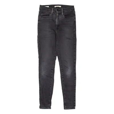 LEVI'S Mile High BIG E Womens Jeans Grey Slim Skinny W27 L28