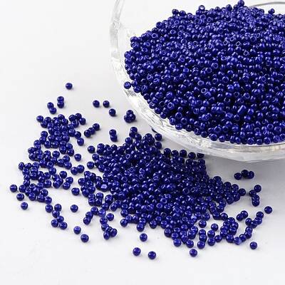 12/0 Grade A Baking Paint Glass Seed Spacer Beads