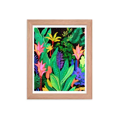 Rainforest Radiance - Colorful Canopy