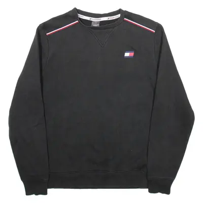TOMMY HILFIGER Mens Sweatshirt Black S