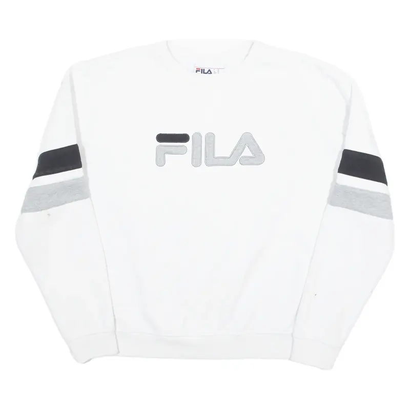 FILA Mens Sweatshirt White XL