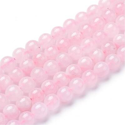 Natural Rose Quartz Beads Strands