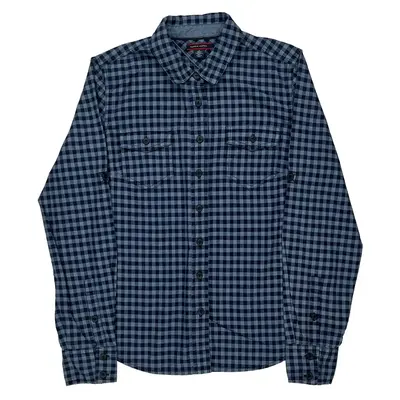 Tommy Hilfiger Checked Shirt - Medium Blue Cotton