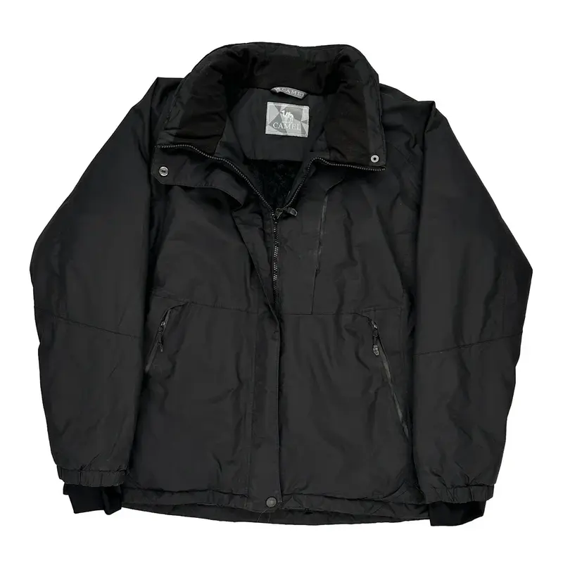 Camel Jacket - Large Black Nylon | Size: large