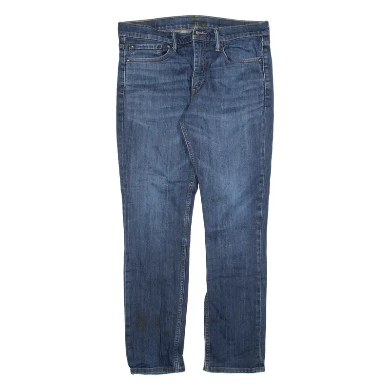 LEVI'S 511 Jeans Mens Blue Slim Straight W35 L32