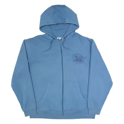 MOUNTAIN WAREHOUSE Mens Blue Hoodie Full Zip L