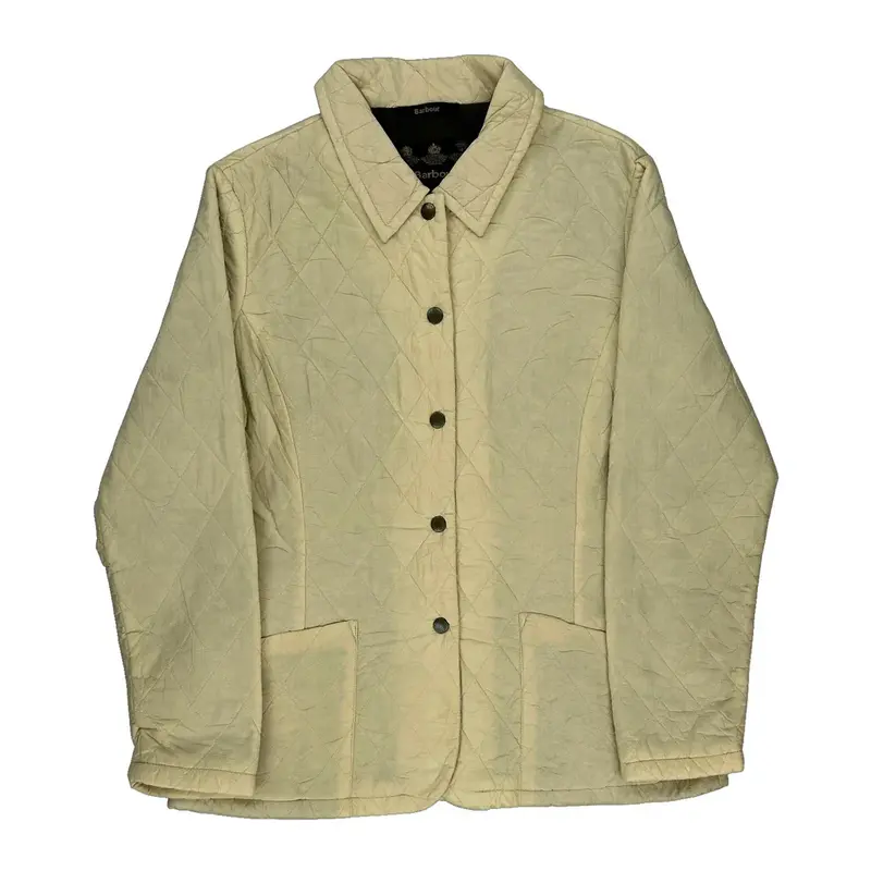 Barbour Jacket - Medium Cream Polyester