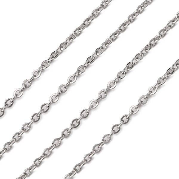 Tarnish Resistant 304 Stainless Steel Cable Chains