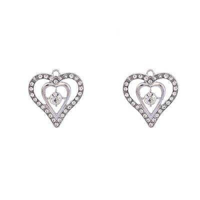Tibetan Style Alloy Rhinestone Pendants