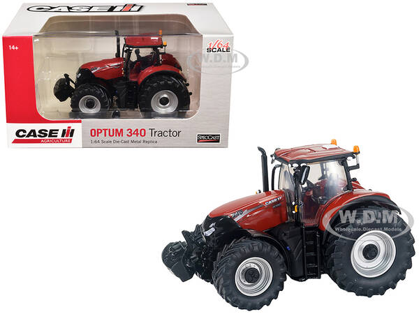 Case IH Optum 340 Tractor Red 1/64 Diecast Model by SpecCast
